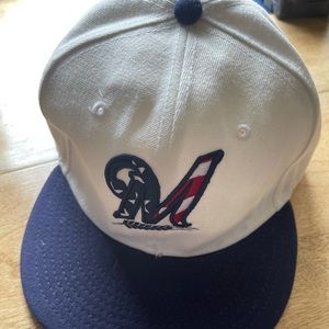 Brewers American flag edition hat.